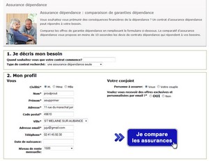 comparaison assurance dépendance