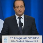 Le discours de François Hollande annonçant la réforme de la dépendance pour la fin de l'année 2013